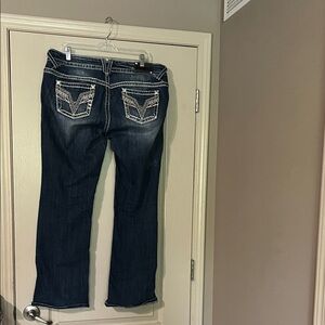 Vigoss Dark Indigo Boot Cut Jeans